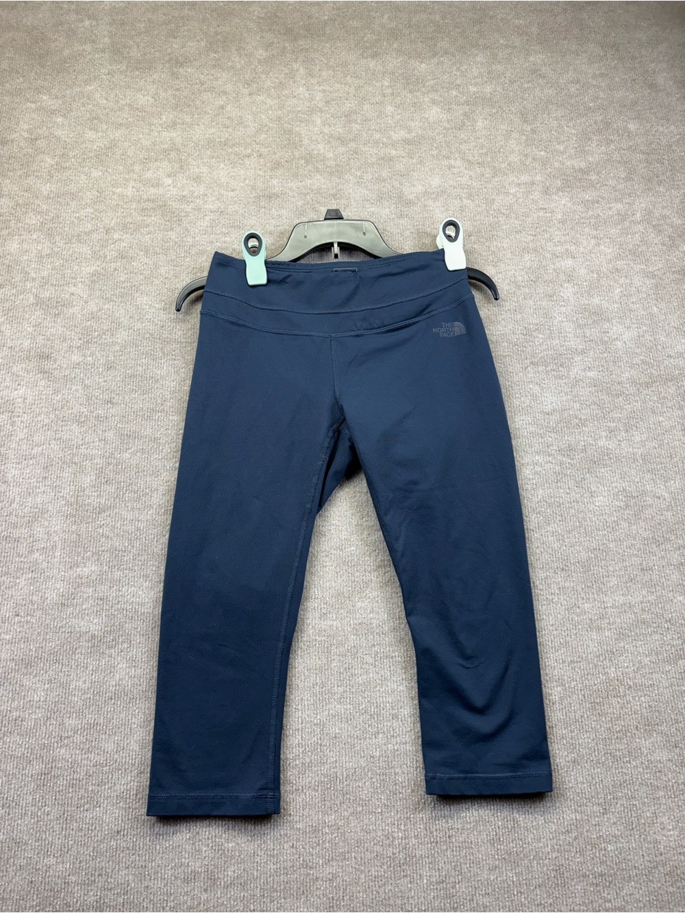 North Face Navy Capri Leggings Size Medium